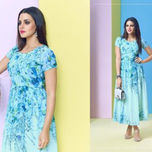 Satin kurti