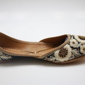Floral Resham Jutti Flats - Image 3