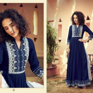 Blue Chicken kurta
