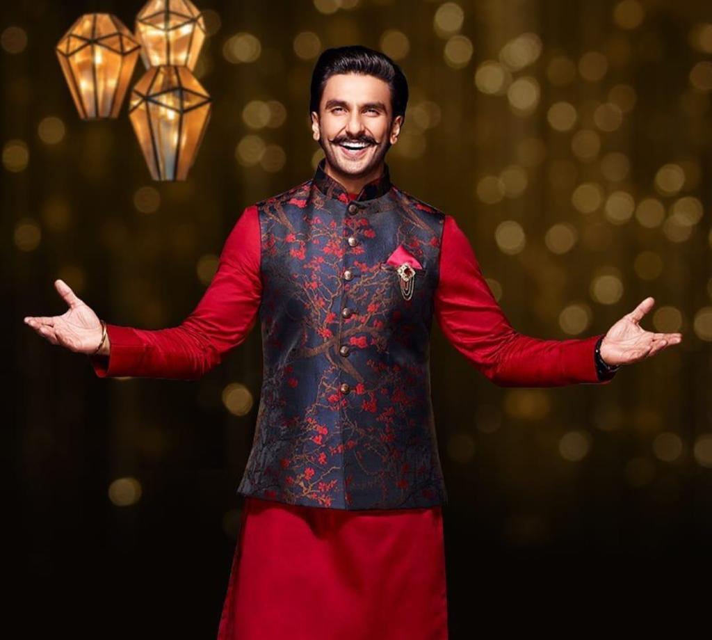 Ranveer Singh Kurta set with Vest - New Arrival