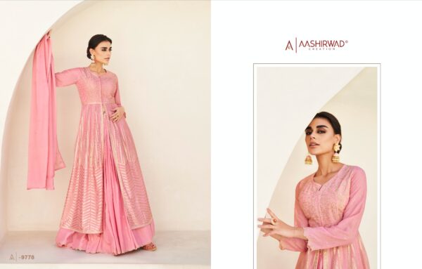 Anarkali Attire - 2 (New Collection 2024) - Image 2