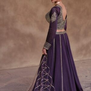 Bridesmaid Lehangas (New Collection) - Plum Purple