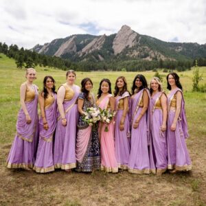 Bridesmaid Lehangas (New Collection) - Purple