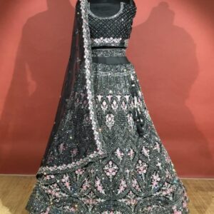 Engagement Lehangas (2024 Collection) - Black