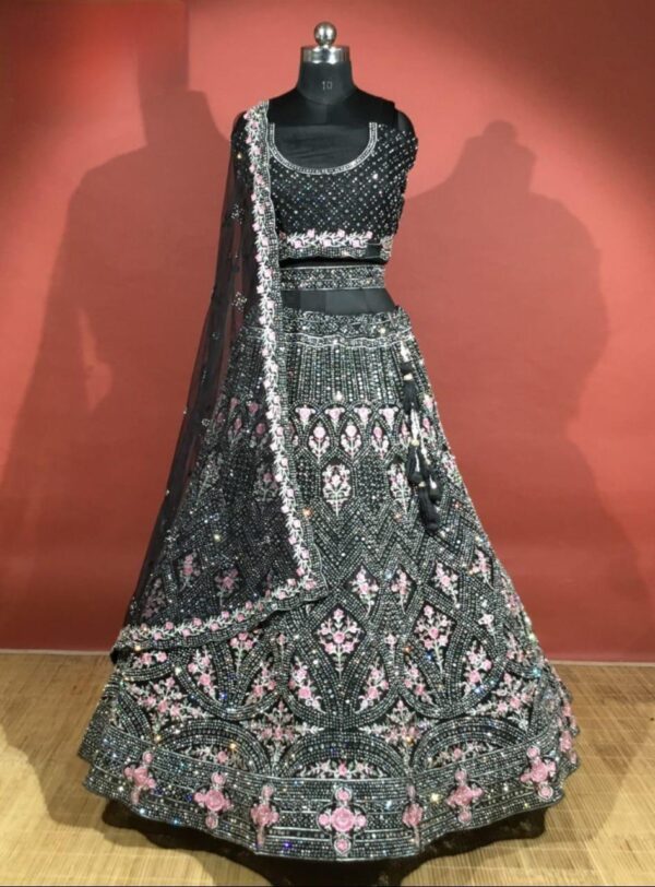 Engagement Lehangas (2024 Collection) - Black