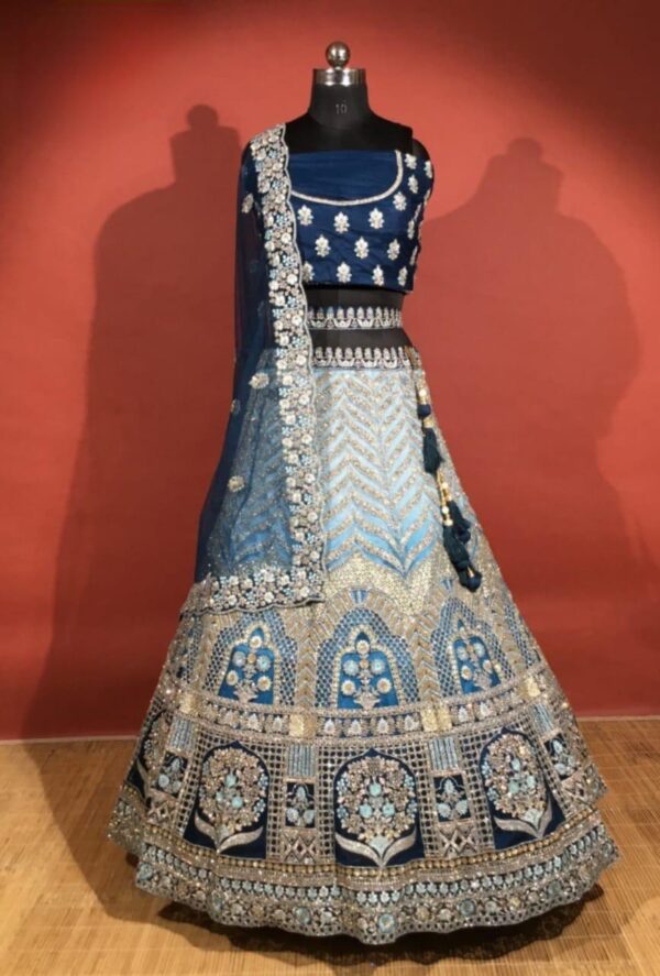 Engagement Lehangas (2024 Collection) - Dark Blue