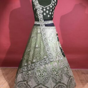 Engagement Lehangas (2024 Collection) - Dull Green