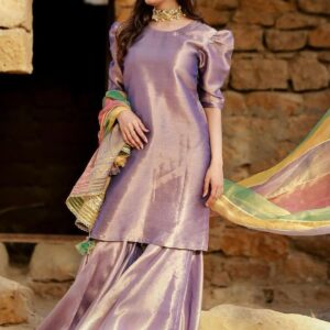 Fusion Attire (New Collection) - Light Purple