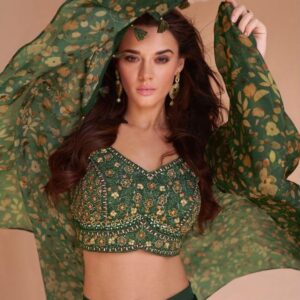 Mehndi Dress (2024 Collection) - Dark Green