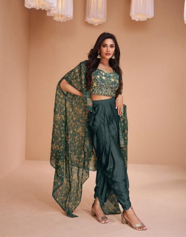 Mehndi Dress (2024 Collection) - Greenish