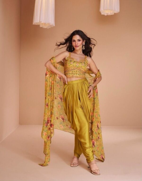 Mehndi Dress (2024 Collection) - Yellowish