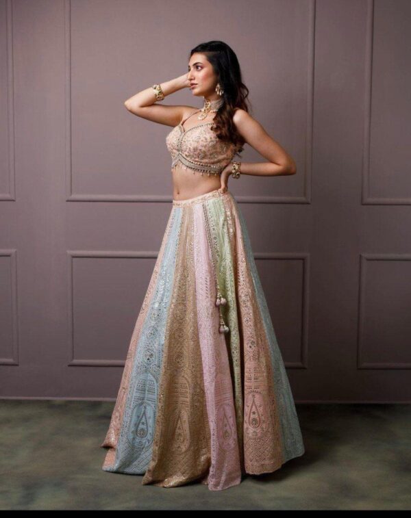 Mehndi Lehanga (2024 Collection) - Multi Shade