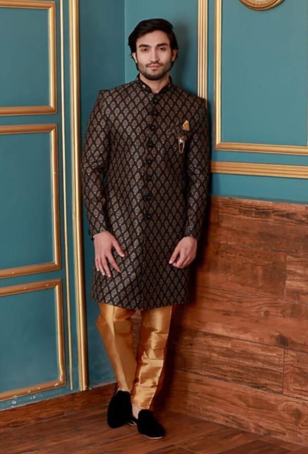 Mens Wear (New Collection) 2024 - Black Jamawar Style